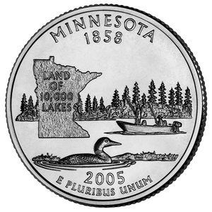 2005 Quarter - P - Minnesota reverse
